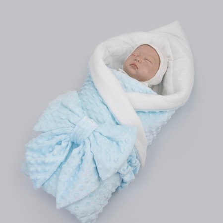 Kinderlitto discharge kit “New First Wardrobe”, 4 items, height 50-56 cm, blue color-1
