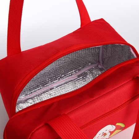 Thermosuma with a zipper, 6.4 l, red color-2