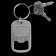 Key keychain opener "Club of real men", 3.1 x 5 cm