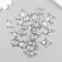 Decor for creativity Metal "Saturn with stars" set of 20 pcs silver 2.1x1.3 cm
