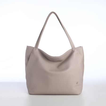 Women's bag with lightning, gray color