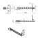 The window opening limiter is plastic, l = 165, white 50 pcs