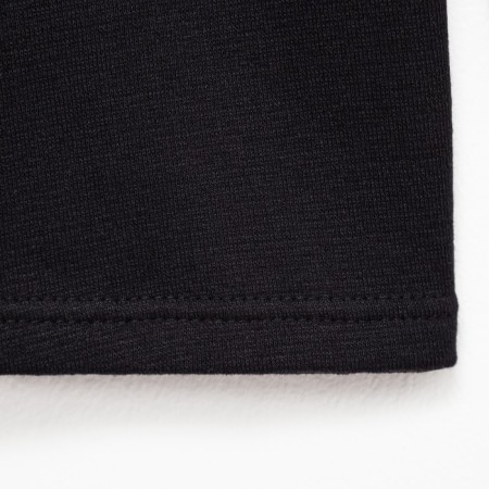 Thermal underwear for a boy (longshit, leggings) is black color, height 110-12