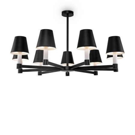 Suspension lamp Maytoni Mod104PL-09B, E14, 9x40 W, 905x905x887 mm, black