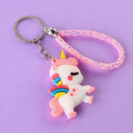 Key keychain "Be brighter", 13 x 4.5 cm-2