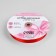 Satin tape, 20 mm × 91 ± 1 m, color red No. 26