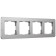 Frame W0042606, 4 Platinum sockets, aluminum