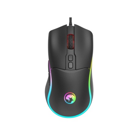 MARVO M358 mouse, game, wired, 4 buttons, optical, RGB, 12800 dpi, usb, 1.6m, black-1