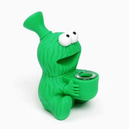 Bong smoking "Green Condeem", 11.5 x 7.5 x 7.5 cm-1