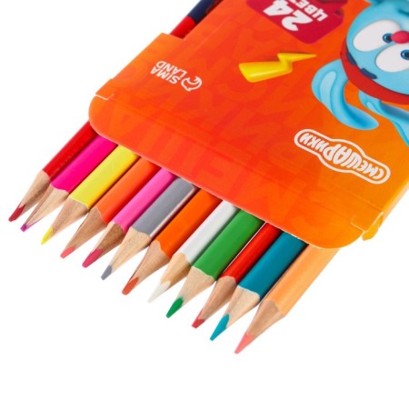 Pencils are colored 24 colors, bilateral, mixed-1