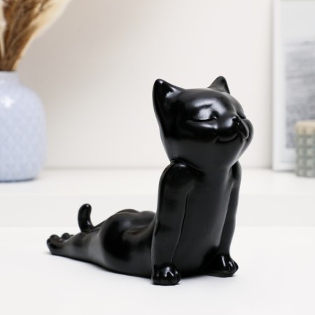 Figure "Cat Mess Up" black, 17cm-1