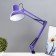 Juni table lamp E27 40W violet 16x16x90 cm Risalux