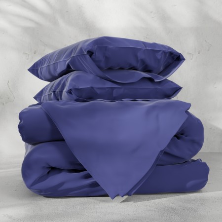 Bedding Ethel 2SP Tencel 180*210cm, 220*245cm, 50*70cm-2pcs, blue color blue-4