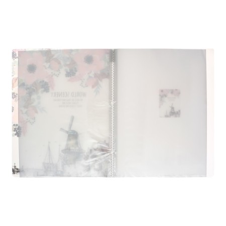 A4 folder format, with 40 transparent files "City", mix-7