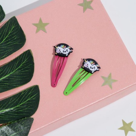 Hair clips with jewelry "Vzhu!", 2pcs.-1