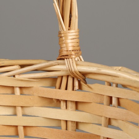 Set of wicker baskets, d29xh13.5/32cm, d23xh12/27cm, 2 pcs, willow-2