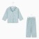 Pajama nursery from a flannel (shirt, trousers) KAFTAN "Dandelions", height 122-128, mint