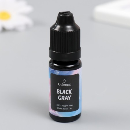 Paint (pigment) for wax "dark gray" 10 ml-1