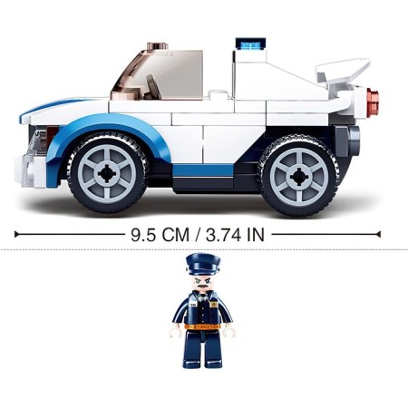 Constructor Police "Patrol", 90 parts-1