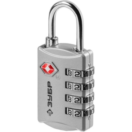 TSA Castle "Bison" luggage, code, 4 disks