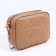 Cross-Bodi Bag on a zipper, beige color
