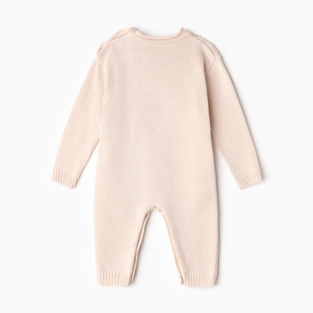 Combine Children's Knitted Minaku, height 92-98, beige color-10