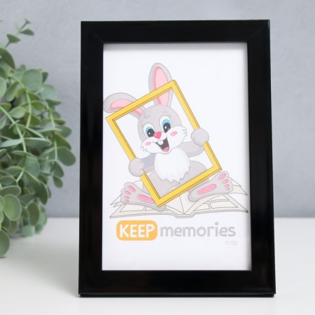 Photo frame Plastic "Format" 10x15 cm, black