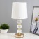 Bianka table lamp E14 40W gold 22.5x22.5x36 cm Risalux
