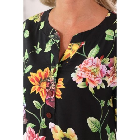 Women's tunic, size 42, black color-13
