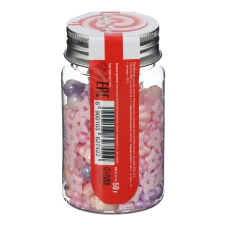 Confectionery Sprinking "Pink Sea", 50 g-2