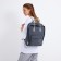 Backpack School Textile Nazamok, 38x27x13 cm, color gray color