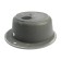 Curler for a kitchen made of stone Zein 30/Q8, D = 475 mm, round, overflow, dark gray color