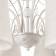 Chandelier 2150/6 E14 40W white with a golden patina 58x58x35 cm Bayerlux