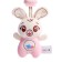 Baby I'm a toy "suspended rattle" hare, white color SL-07125A