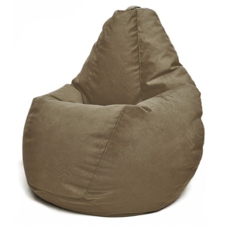 Master-Maserrati positive chair, size XL, diameter 95 cm, height 125 cm, velor, color Latte