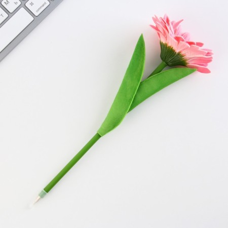 Handle joke Ball blue paste "Pink Herbera" Gift on March 8-1