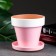 Flower, pink pot, h11, d12, 0.5l