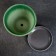 Flower pot "Moire" Green Budo No. 3, 2.15l