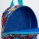 Baby backpack on lightning, blue/multi -colored color