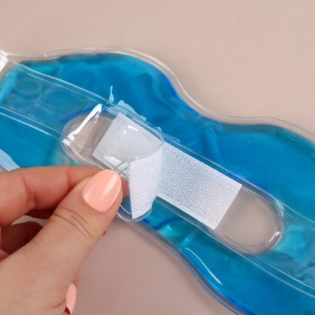Facial mask hydrogel, cooling/warming, 23 × 10 × 0.5 cm, blue color-5