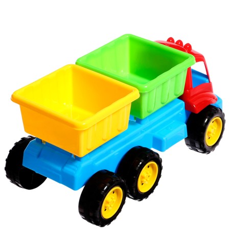 Set for playing in the sand "Truck", 10 items-5