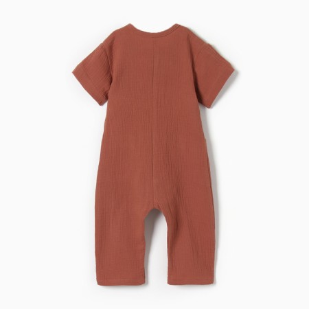Kombineson Kroshka I'm Muslin, 68-74, Chocolate-4