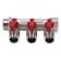 Aqualink threaded manual, 3/4 "x3/4" x1/2 ", internal/outer, 3 exits, with balloons. Taps