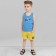 Boys for boys, height 134 cm, dark blue color