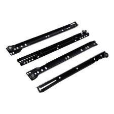 Roller guides 300 mm, 0.8 mm, black color