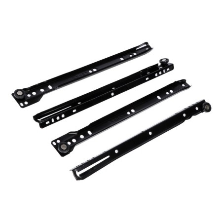 Roller guides 300 mm, 0.8 mm, black color