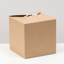 Folding craft box, 21 x 21 x 21 cm set 5 pcs.