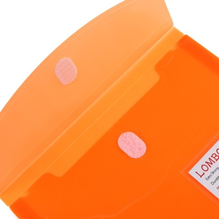 Folder-convert on Velcro A5, 180 MKR, with extension, pocket for business cards, mix-8