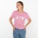 T -shirt female, pink color, size 44