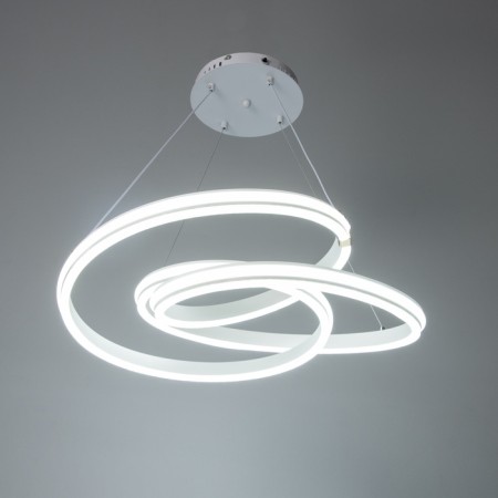 Lamp with PDU "Rowley" LED 190W 3000-6000K White 56x56x13-110 cm-4
